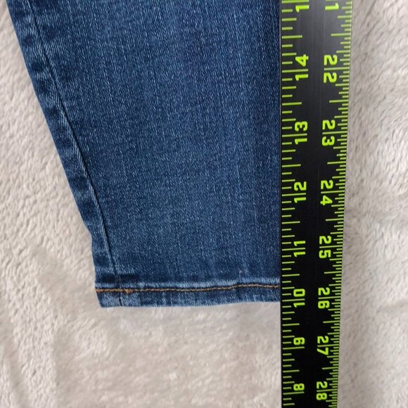 Kut From The Kloth Women's Jeans Size 4 High Rise Toothpick Skinny Blue Denim - Picture 3 of 11